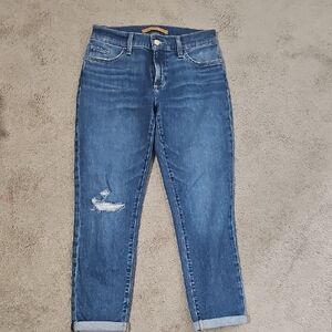 Joe's Jeans Size 25 The Bobby Midrise Tapered Boyfriens